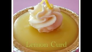 Easy NOBAKE Lemon Pie Recipe  Fresh Lemon Curd [upl. by Dnomaj611]