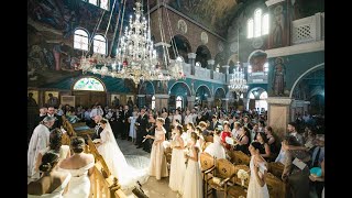 Stunning Greek Orthodox Wedding In Crete [upl. by Sedinoel]