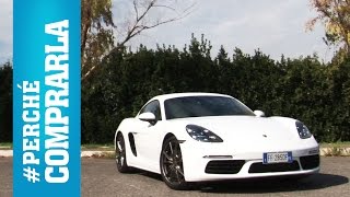 Porsche 718 Cayman  Perché comprarla e perché no [upl. by Attem]