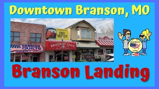 Stuff Old People Like in Downtown Branson Missouri  A Walk Through Branson Landing [upl. by Kiley109]