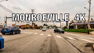 MONROEVILLE 4K  Driving Tour  Pennsylvania [upl. by Blakeley]