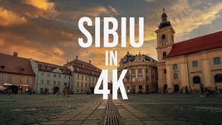 🇷🇴 Sibiu in 4K The Magic Gem of Romania [upl. by Lissak351]