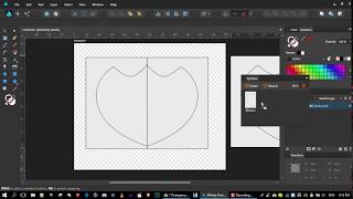 Affinity Designer  Symmetry and the Symbol Tool [upl. by Sergio]