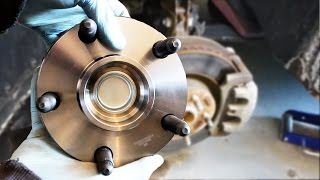 Hub Bearing Replacement Fast and Easy [upl. by Ecinahs653]