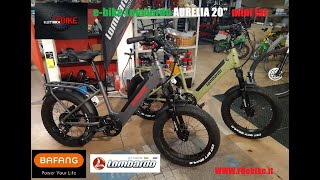 Aperitivo con la nuova ebike AURELIA 20quot mini fat by Lombardo [upl. by Annairdna403]