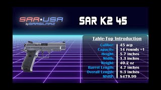 SAR K2 45 Unboxing and Review [upl. by Lidstone28]