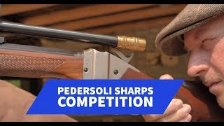 Pedersoli Sharps Competition rifle in 4570 caliber firing test [upl. by Barra]