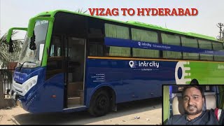 Intercity smart bus Vizag to Hyderabad [upl. by Eireva]