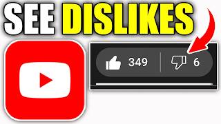 How To See Dislikes On Youtube  Easy Guide [upl. by Ahsenrat]