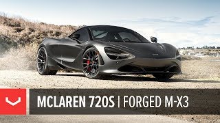 McLaren 720S  Boden Autohaus  Vossen Forged MX3 Wheels [upl. by Marmaduke944]