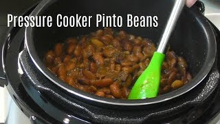 Pressure Cooker Pinto Beans  No Soak Quick Cook Beans  Cosori 2 Quart Electric Pressure Cooker [upl. by Ahseia]