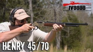 Henry 4570 Lever Action Rifle [upl. by Lilla168]