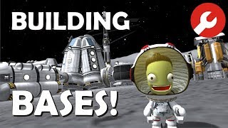 Guide Building Surface Bases  KSP 131 [upl. by Willis]