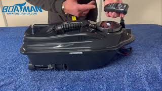 Boatman Actor Mk4 Compass Carp Fishing Bait Boat Unboxing [upl. by Ahsimek]