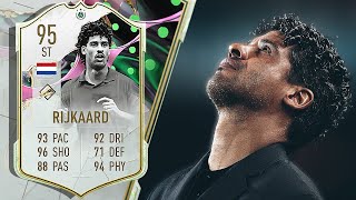 95 SHAPESHIFTERS ICON RIJKAARD PLAYER REVIEW FIFA 23 [upl. by Castillo]