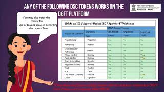 Using Digital Signature Certificate DSC on DGFT ePlatform [upl. by Gnohp]