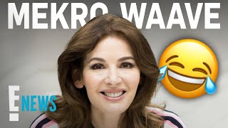 Nigella Lawson Explains Funny quotMicrowavequot Pronunciation  E News [upl. by Crissy]