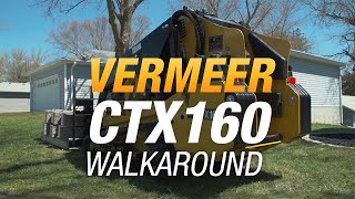 Walkaround of the Vermeer CTX160 mini skid steer [upl. by Barabas294]