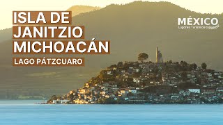 Isla de Janitzio  La isla más importante del lago de Pátzcuaro Michoacán y la de mayor altura [upl. by Atiz]