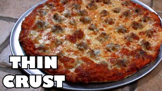 Perfect Chicago ThinCrust Tavern Style Pizza at Home [upl. by Eiryt]