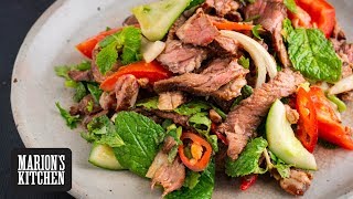 Ultimate Thai Beef Salad  Marions Kitchen [upl. by Assisi156]