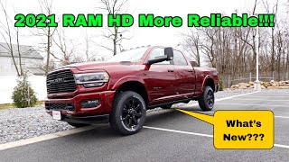 2021 RAM 2500 Laramie Cummins Review  RAM Fixed A Major Issue In The Diesel FINALLY  CP4 Grenade [upl. by Eibocaj109]