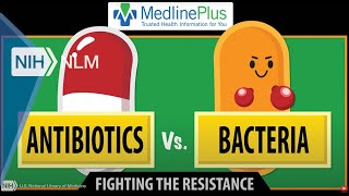 Antibiotics vs Bacteria Fighting the Resistance [upl. by Enar932]