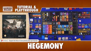 Hegemony  Tutorial amp Playthrough [upl. by Ordep]