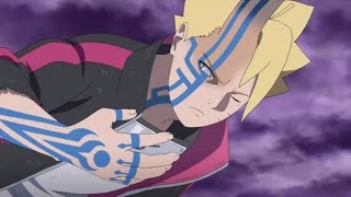 Boruto Stab Sasukes Rinnegan [upl. by Nelag294]