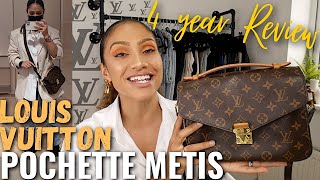 Louis Vuitton POCHETTE METIS in depth REVIEW  Tiana Peri [upl. by Harbard335]