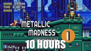 Sonic Mania  Metallic Madness Zone Act 1 Extended 10 Hours [upl. by Eicyac]