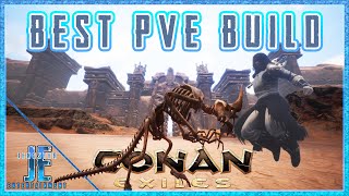 Conan Exiles Best PvE Build Guide [upl. by Anolahs850]