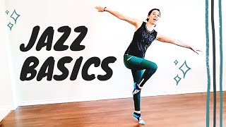 Jazz Dance Basics for Absolute Beginners  Follow Along Terminology Tutorial [upl. by Sidwel]