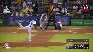 Aguilas vs Licey  Highlights 7mo juego Serie Final  31 de Enero 2018 [upl. by Pattison]