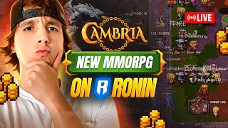 Cambria Gameplay  New play to earn MMORPG on Ronin [upl. by Kim657]