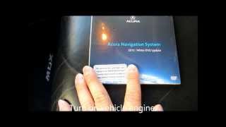 How to updateupgrade the Navigation DVD on Acura and Honda vehicles [upl. by Aihsram]