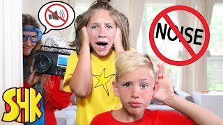 No Noise for 24 hours Try Not to Laugh Smashers Challenge  SuperHeroKids [upl. by Gary977]