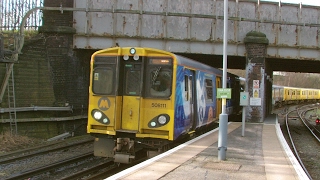 Half an Hour at 216  Birkenhead North Station 1022017  Class 507 508 terminus [upl. by Gabbie]