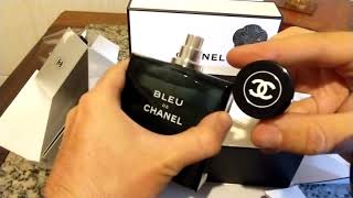 Bleu de Chanel EDT Unboxing Best Perfume [upl. by Anilag]