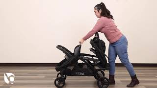 Howto Video Baby Trend Sit N Stand® Double 20 Stroller [upl. by Ztnaj]