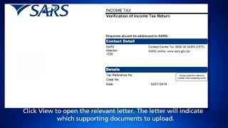 SARS eFiling  How to Submit Documents [upl. by Ananna]