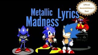 Metallic Madness zone Act 1 Lyrics Sonic Mania [upl. by Norene]