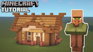 Minecraft  Nitwits House Tutorial Villager Houses [upl. by Durwood9]