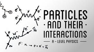 Particles and their interactions  A Level Physics [upl. by Ahsiekan]