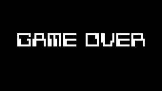 Game Over sound effect [upl. by Emarie]