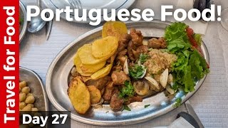 Portuguese Food Tour  FULL DAY of Eating in Lisbon Portugal [upl. by Liberati]