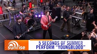 5SOS  Youngblood Live on Sunrise 2020  7NEWS Australia [upl. by Neehs441]