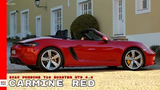 2020 Porsche 718 Boxster GTS 40  Carmine Red [upl. by Adaminah406]