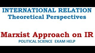 Marxist Approach on International Relation [upl. by Anilek]