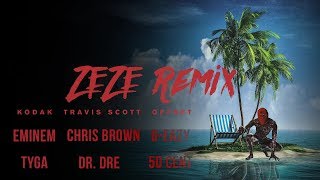 ZEZE Remix  Eminem Tyga GEazy Chris Brown Travis ScottDr Dre50 CentOffset Nitin Randhawa [upl. by Juno]